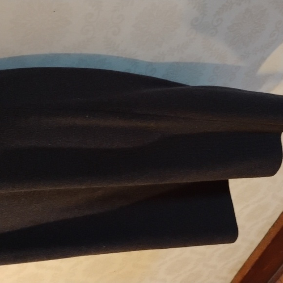 Calvin Klein black/ dark charcoal grey classic dress. Size large. So classic CK. - Picture 5 of 15